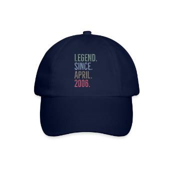 Légende depuis avril 2006 - Casquette classique - bleu/bleu - Devant