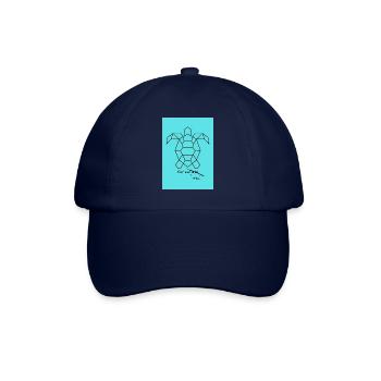 Like a Törtel Design - Baseballkappe - Blau/Blau - Vorne