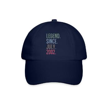 Legend Since July 2002 - Baseball Cap - blue/blue - Front