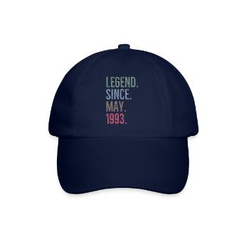 Legende seit Mai 1993 - Baseballkappe - Blau/Blau - Vorne