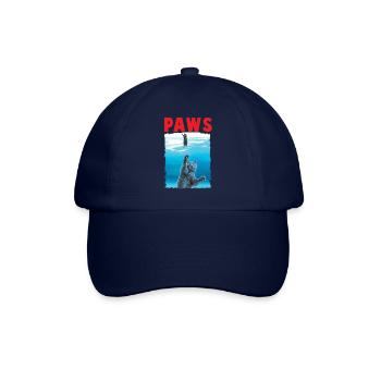 Cat Paws Cats Gift Cat Mom Cat Dad Movie - Baseball Cap - blue/blue - Front