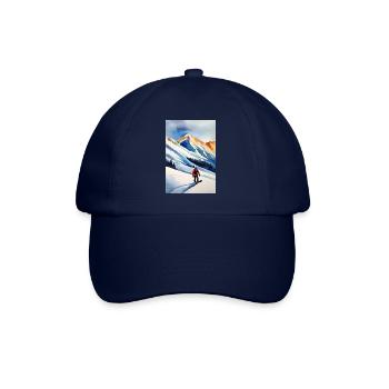 Snowboarder II - Baseballkappe - Blau/Blau - Vorne