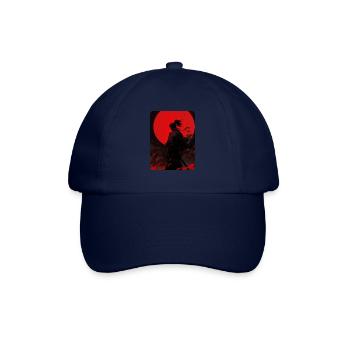Blutmond Samurai - Baseballkappe - Blau/Blau - Vorne
