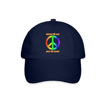 Demo Peace for All Hate for No 2 ANti AFD - Baseball Cap - blue/blue - Front