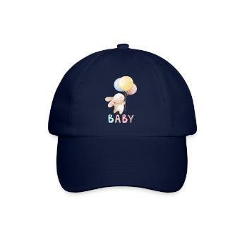 Baby Häschen - Baseballkappe - Blau/Blau - Vorne