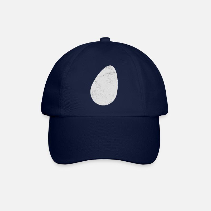Easter Egg - Happy Easter - Baseball Cap - blue/blue