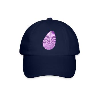 Osterei - Frohe Ostern - Baseballkappe - Blau/Blau - Vorne