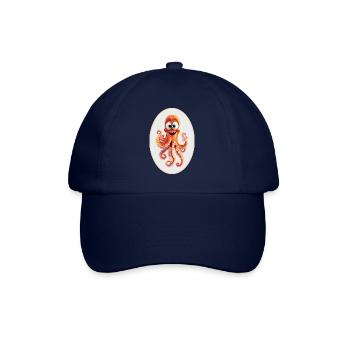 Tintenfisch - Baseballkappe - Blau/Blau - Vorne