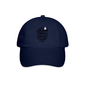 Allerbeste Mama Spruch - Baseballkappe - Blau/Blau - Vorne