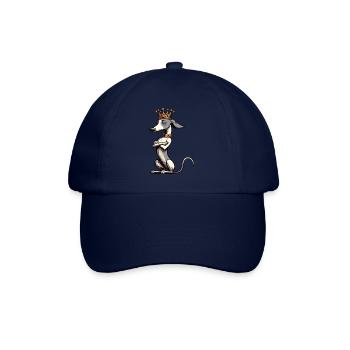 Whippet Greyhound Whippets Propriétaire de lévrier - Casquette classique - bleu/bleu - Devant