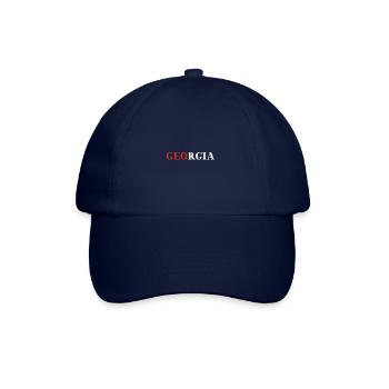Idée cadeau Géorgie Drapeau de la Géorgie - Casquette classique - bleu/bleu - Devant