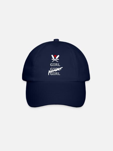 Le pouvoir des filles - Casquette classique - bleu/bleu