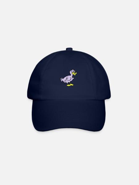 Dumb Duck - Baseball Cap - blue/blue