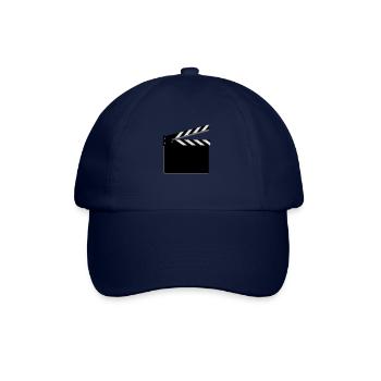 clap cinema - Casquette classique - bleu/bleu - Devant