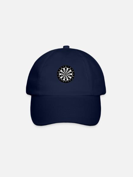 Dartscheibe - Baseballkappe - Blau/Blau