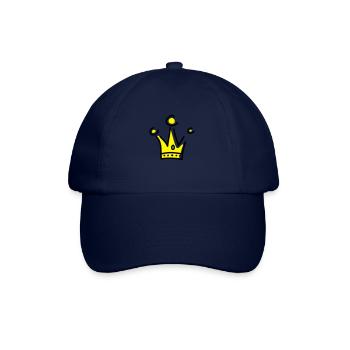 Couronne - Casquette classique - bleu/bleu - Devant