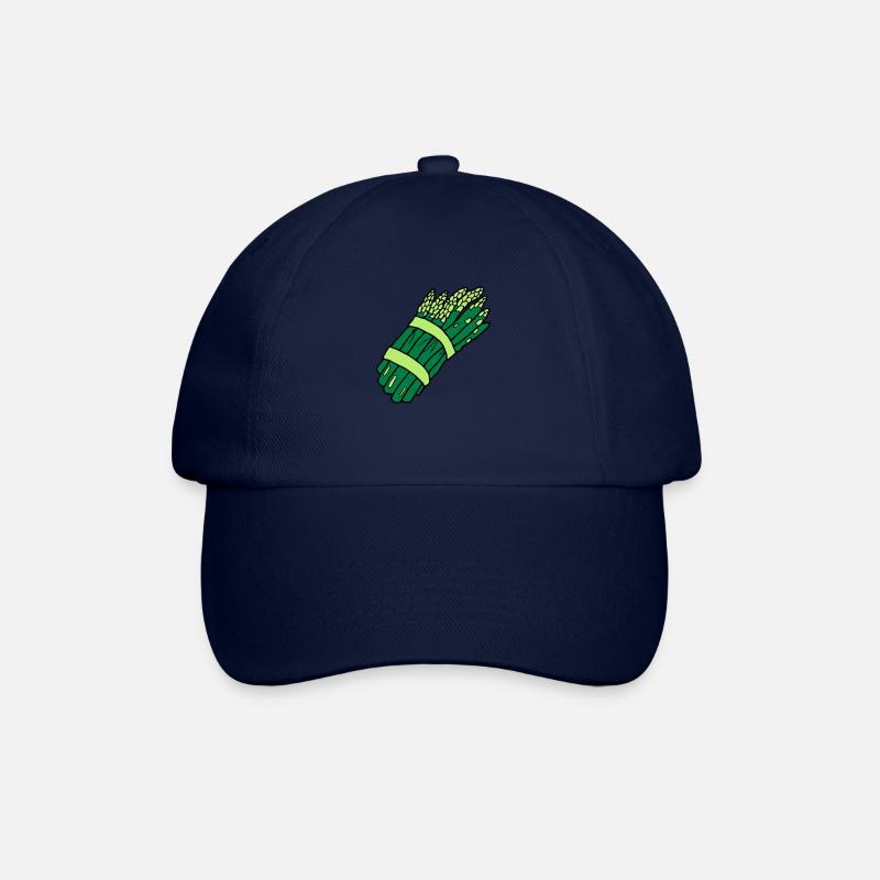 asparagus - Baseballkappe - Blau/Blau