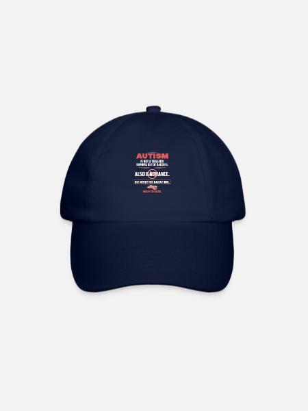 tragédie de l'autisme Bacon Funny Sayings - Casquette classique - bleu/bleu