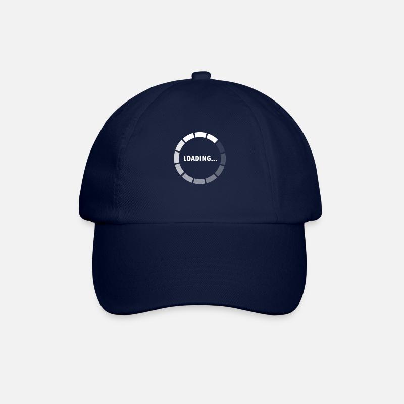 Ajax Loader - loading - waiting - Baseball Cap - blue/blue