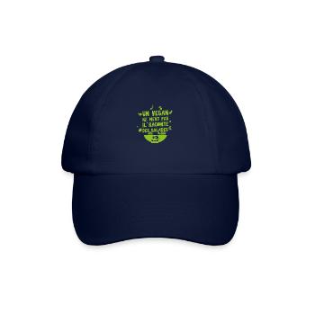 VEGAN - Casquette classique - bleu/bleu - Devant