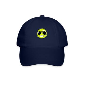 Tennis Ball Cool Lustig - Baseballkappe - Blau/Blau - Vorne