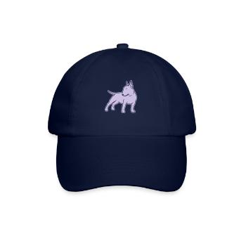 Bull Terrier cn_single_1c_4dark - Casquette classique - bleu/bleu - Devant