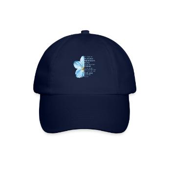 Vergissmeinnicht Supporter BDV - Baseballkappe - Blau/Blau - Vorne