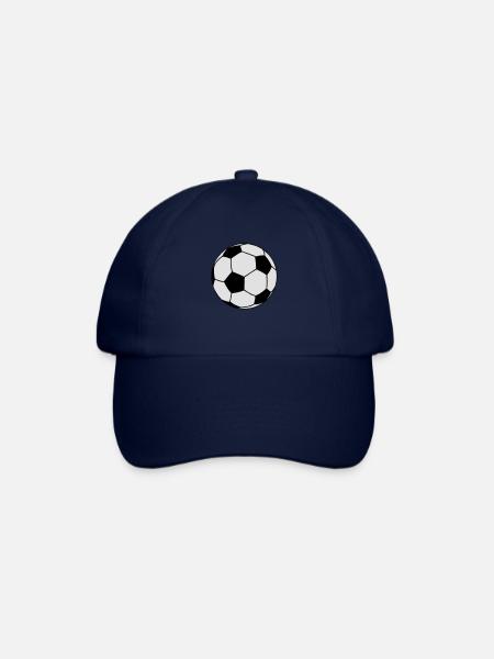 Fußball - Baseballkappe - Blau/Blau