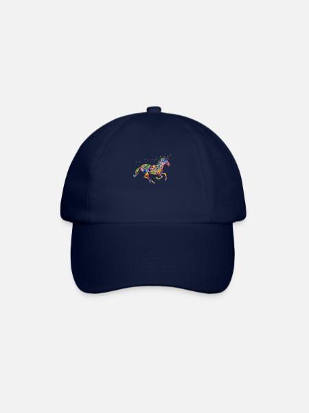 EINHORN Bunt - Baseballkappe - Blau/Blau