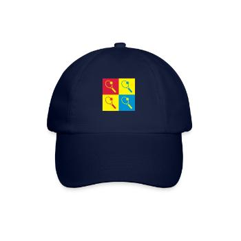 Tennis - Sport - Racket - Tennis Player - Tenis - Casquette classique - bleu/bleu - Devant