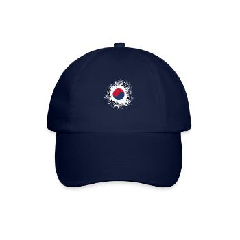 splat korea - Baseballkappe - Blau/Blau - Vorne
