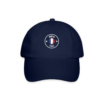 MADE IN FRANCE White - Baseball Cap - blue/blue - Front