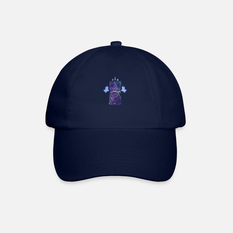 Einhorn - Baseballkappe - Blau/Blau
