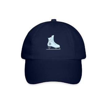 Eislauf Schlittschuh - Baseballkappe - Blau/Blau - Vorne