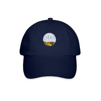 Wind power - Baseball Cap - blue/blue - Front