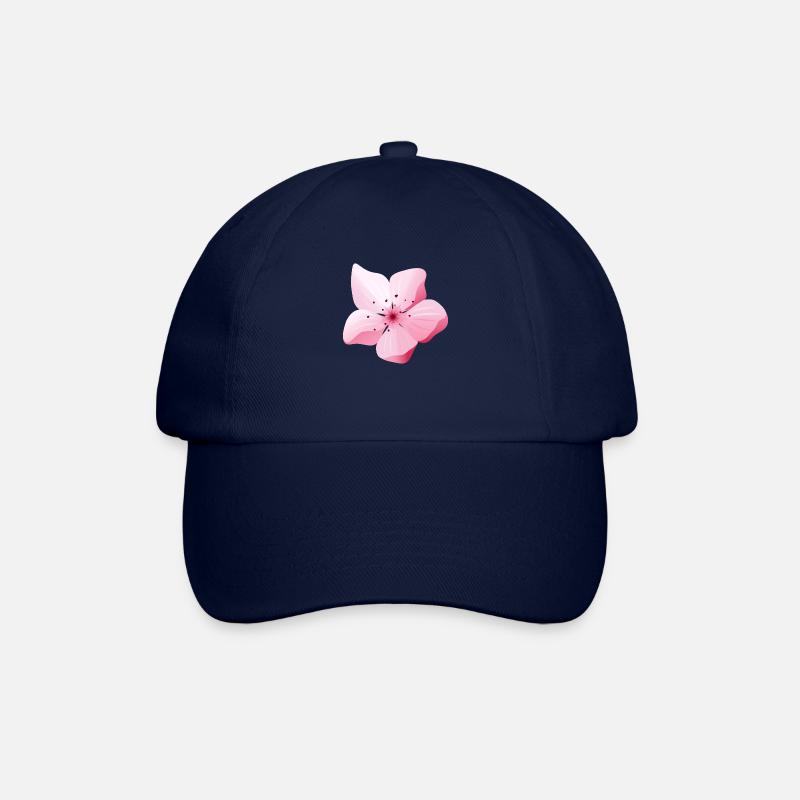 Fleur Sakura Japon printemps - Casquette classique - bleu/bleu