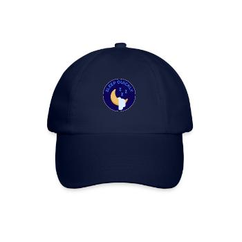 SCHNELL SCHLAFEN (Youtube-Kanal) - Baseballkappe - Blau/Blau - Vorne