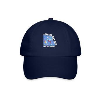 Wall Climbing Bouldering - Baseball Cap - blue/blue - Front