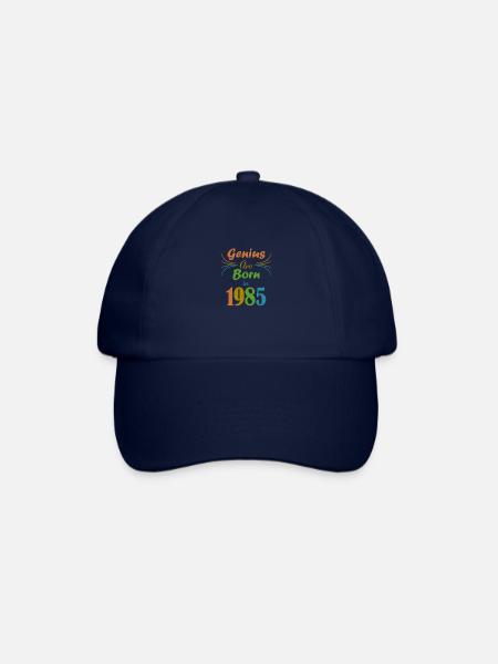Genius Jahrgang 1985 - Baseballkappe - Blau/Blau