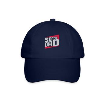 Cool Soccer Dad Logo - Baseballkappe - Blau/Blau - Vorne