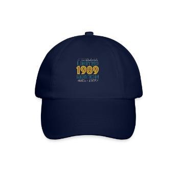1989 Limited Edition Birthday Design - Baseball Cap - blue/blue - Front