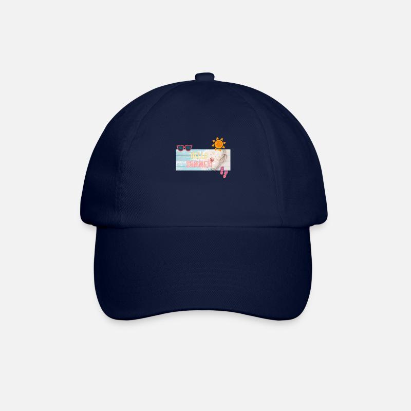 Hallo Sommer, Hallo Sommer - Baseballkappe - Blau/Blau
