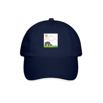 Elephant - Baseballkappe - Blau/Blau - Vorne