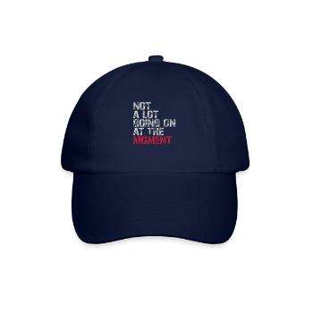 Il ne se passe pas grand-chose - Casquette classique - bleu/bleu - Devant