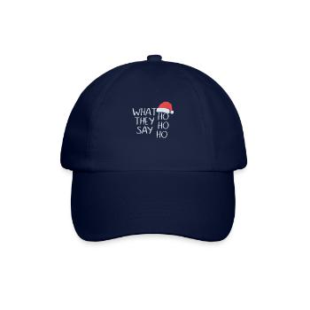 Ho Ho Ho - Casquette classique - bleu/bleu - Devant