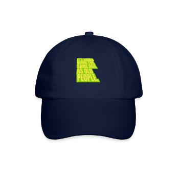 being old people age - Baseballkappe - Blau/Blau - Vorne