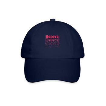 Believe - Baseball Cap - blue/blue - Front
