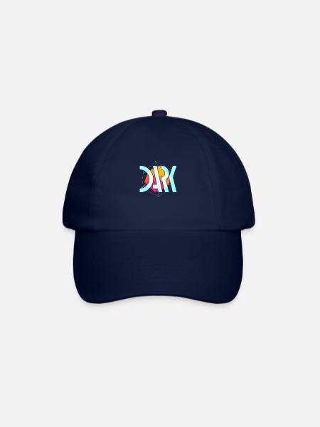 Dark Streetwear - Baseballkappe - Blau/Blau