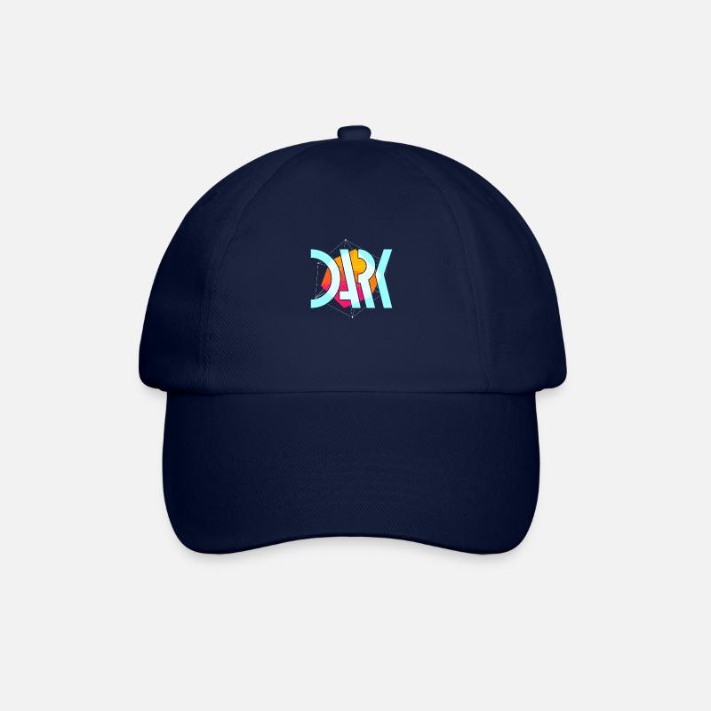 Dark Streetwear - Baseballkappe - Blau/Blau