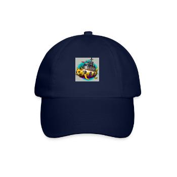 SUBMARINE - Casquette classique - bleu/bleu - Devant